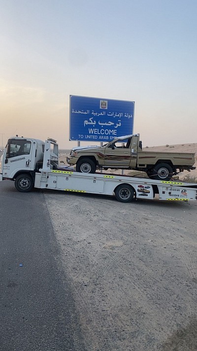 تحميل مركبات متضرّرة أماميًا/خلفيًا أو بدون دوران عجلات